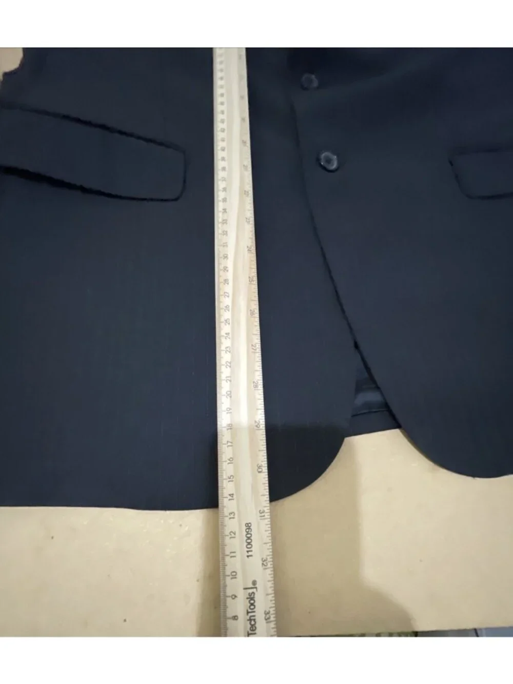Ermenegildo Zegna Traveller Wool Silk Sport Coat Blazer Black Striped Mens 42R
